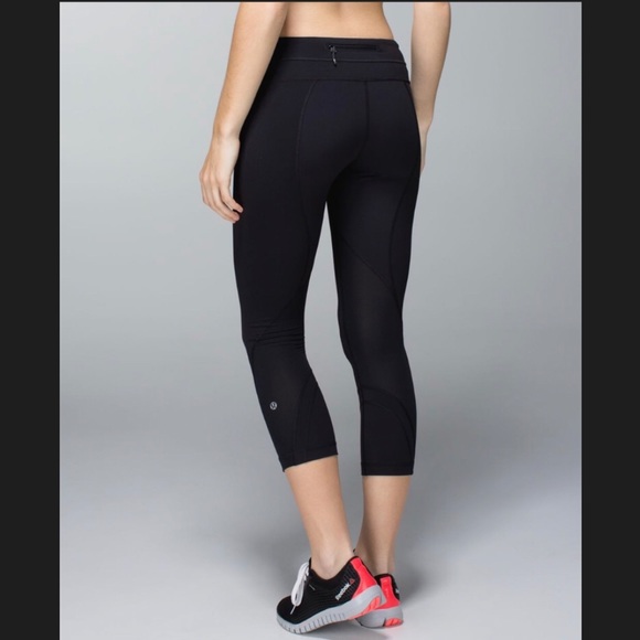 lululemon athletica Pants - Lululemon Run: Inspire Crop II Mesh